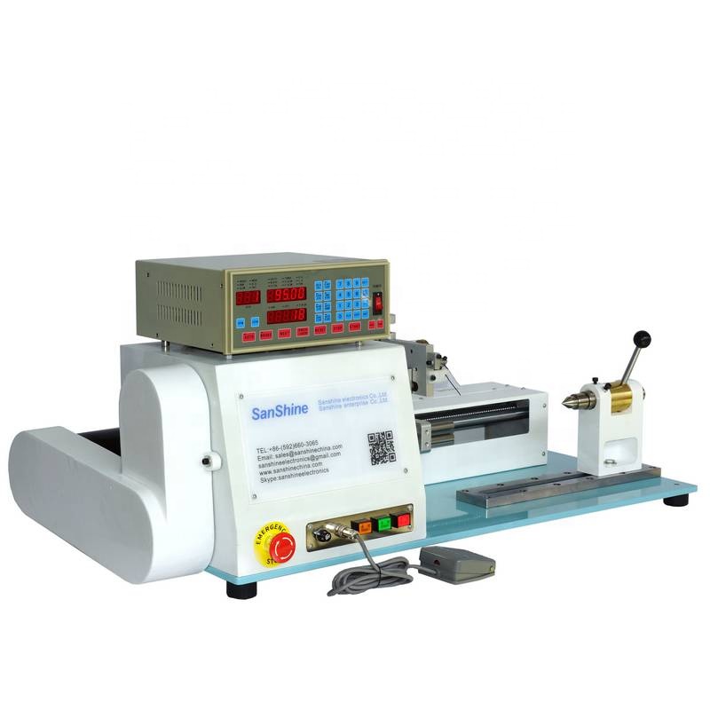 Single Spindle Cnc Precision Automatic High Torsion Long Traverse Length Flat Wire Coil Winding Machine